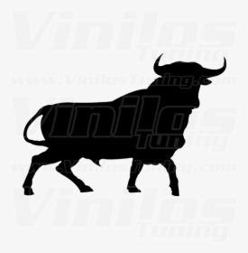 Wall Street Bull Silhouette Png Clipart , Png Download - Wall Street Bull Png, Transparent Png, Free Download