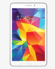 Phone Flash Png - Samsung Galaxy Tab 4, Transparent Png, Free Download