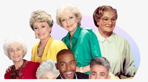 Photo Compilation Of Golden Girls Mrs, HD Png Download, Free Download