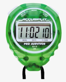 Accusplit Pro Survivor 601x Set Time Blue, HD Png Download, Free Download