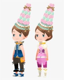 Macaroon Tower Hat - Kingdom Hearts Union X Avatar Outfits, HD Png Download, Free Download