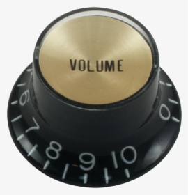Knob Volume Gold Top Cap Guitar Hat Clipart - Guitar Volume Knob Top Down, HD Png Download, Free Download