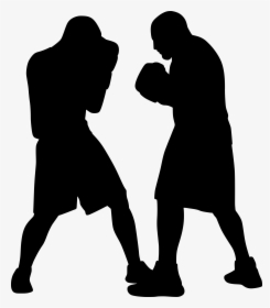 Silhouette Boxing Png, Transparent Png, Free Download