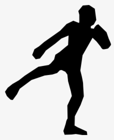 Muay Thai Silhouette, HD Png Download, Free Download