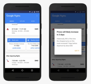 Google Flight Alerts, HD Png Download, Free Download