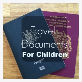 Travel Documents For Children, Babies, Infants - Travel Document Uk Visa, HD Png Download, Free Download