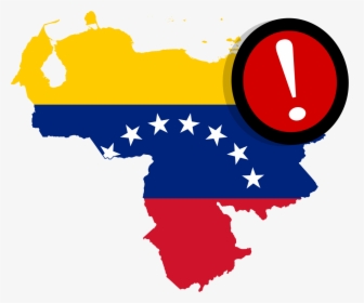 Flag Venezuela Map Outline, HD Png Download, Free Download