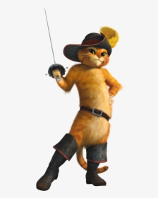 Shrek Puss In Boots - Puss In Boots - Group, HD Png Download, Free Download
