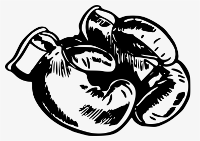 Gloves Drawing At Getdrawings - Boxing Gloves Drawing Venum, HD Png Download, Free Download