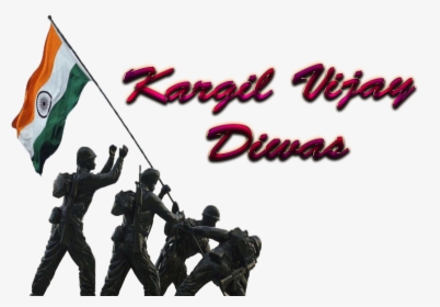 Kargil Vijay Diwas Png Free Image Download - Indian Armed Forces Flag Day, Transparent Png, Free Download