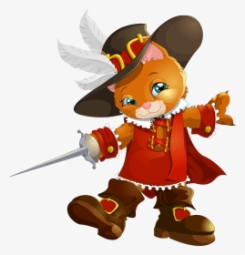 Puss In Boots Royalty-free Sticker Clip Art - Puss In Boots Clipart, HD Png Download, Free Download