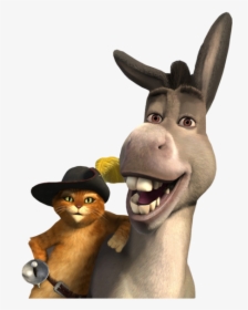 Donkey And Cat Shrek, HD Png Download, Free Download