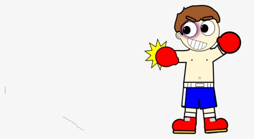 Clipart - Clip Art Cartoon Boxer, HD Png Download, Free Download