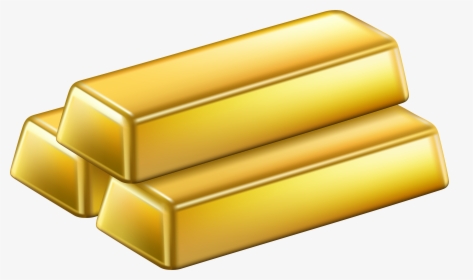 Clip Art Gold Bars Clipart - Gold, HD Png Download, Free Download