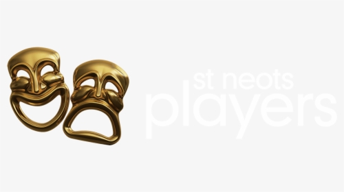 Gold Theatre Masks Png, Transparent Png, Free Download