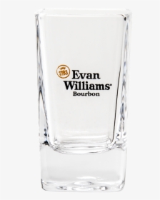 Evan Williams Square Shot Glass - Evan Williams Egg Nog, HD Png Download, Free Download