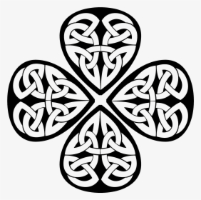 Clip Royalty Free Stock Four Leaf Clover Black And, HD Png Download, Free Download