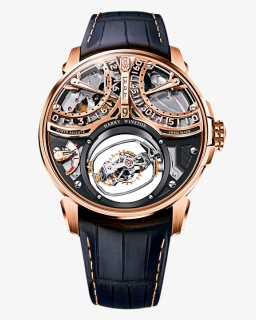 Intricate Watch Face With Two Half Circles And A Full - Harry Winston Baselworld 2018, HD Png Download, Free Download
