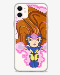 Jean Grey Mockup Case On Phone Default Iphone 11, HD Png Download, Free Download