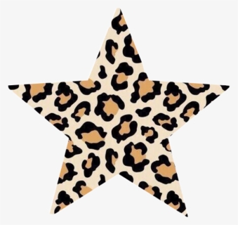 #leopard #leopardprint #skin #animal #animals #animalskin - Vsco Stars Transparent, HD Png Download, Free Download