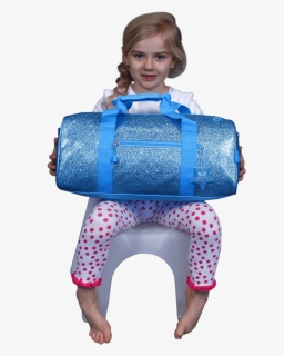 Large Glitter Kids Duffle Bags - Small Duffle Bag Kids, HD Png Download, Free Download