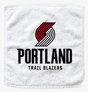 White Portland Trail Blazers Nba Basketball Rally Towels - Graphics, HD Png Download, Free Download