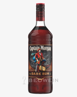 Captain Morgan Dark Rum 1 Litre, HD Png Download, Free Download