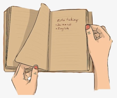 #diary #sketchbook #journal @haelilulu - Hand, HD Png Download, Free Download