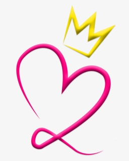 Queen Logo Png , Png Download - Heart, Transparent Png, Free Download