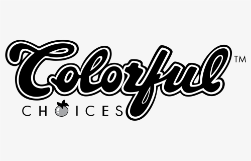 Colorful Choices Logo Png Transparent - Calligraphy, Png Download, Free Download