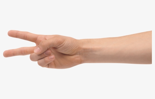 Hands Png, Hand Image Free - Hand Two Fingers Png, Transparent Png, Free Download