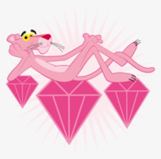 Pink Panther Whatsapp Sticker, HD Png Download, Free Download