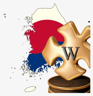 Transparent South Korea Flag Png - South Korea Map Vector, Png Download, Free Download