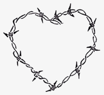 Barbed Wire Heart Vector, HD Png Download, Free Download