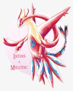 Latias X Milotic - Latias Fusion, HD Png Download, Free Download