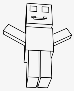 Roboman Both Hands Up 4th Angle Clip Arts - Line Art, HD Png Download, Free Download