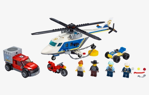 Lego City Helicopter Chase, HD Png Download, Free Download