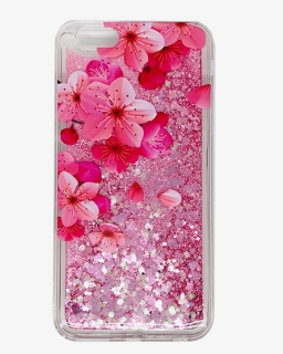Iphone 6 Plus/6s Plus Tpu Case With Blossom Animation - Iphone 6 S Plus Cover Glitter, HD Png Download, Free Download