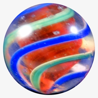 Handmade Swirl With A - Marble Ball Transparent Png, Png Download, Free Download