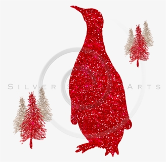 Red Glitter Png , Png Download - Christmas Ornament, Transparent Png, Free Download