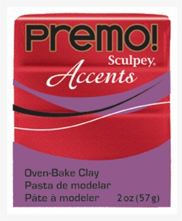 Premo Sculpey Accent, Red Glitter - Graphic Design, HD Png Download, Free Download