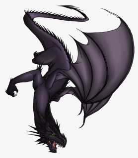 Black Dragon By Polarity - Illustration, HD Png Download, Free Download