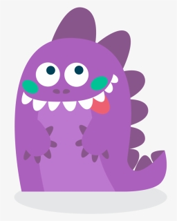 Purple Dragon Transparent - Cartoon, HD Png Download, Free Download