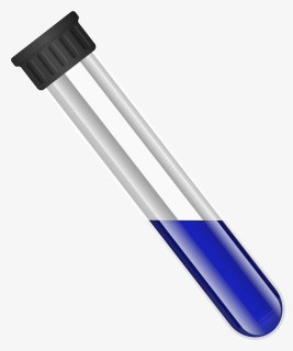 Blue Liquid In Laboratory Test Tube Png Clipart, Transparent Png, Free Download