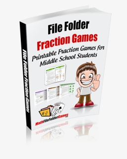 File Folder Fraction Games - Cartoon, HD Png Download, Free Download