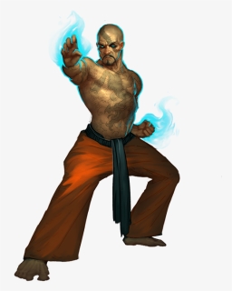 Ten Thunders , Png Download - Male Human Monk 5e, Transparent Png, Free Download