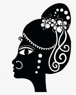 Make The Mask Of Sita, Hd Png Download - Rama And Sita Silhouette, Transparent Png, Free Download
