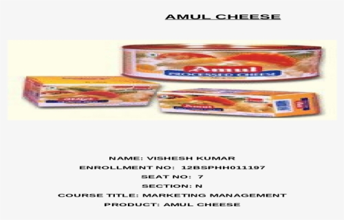Transparent Amul Butter Png - Processed Cheese, Png Download, Free Download