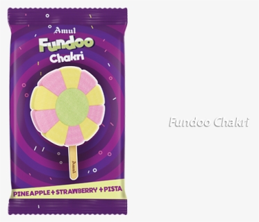 Amul Fundoo Chakri Pine Str Pes Ice Cream - Amul Ice Cream Fundoo, HD Png Download, Free Download