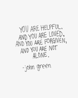 John Green And Quotes - Handwriting, HD Png Download, Free Download